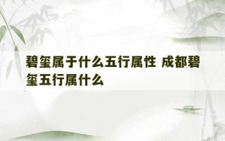 碧玺属于什么五行属性 成都碧玺五行属什么