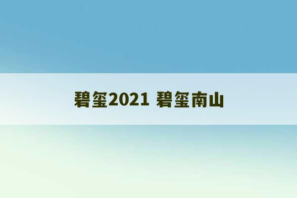 碧玺2021 碧玺南山-第1张图片-文玩群